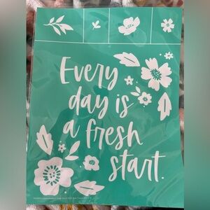 * FRESH START~Chalk Couture Reusable Transfer Stencil-8.5x11-CREATIVE KICKSTART
